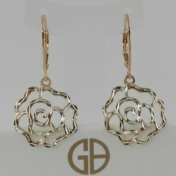 Giani Bernini Jewelry - Giani Bernini Flower Outline Earrings